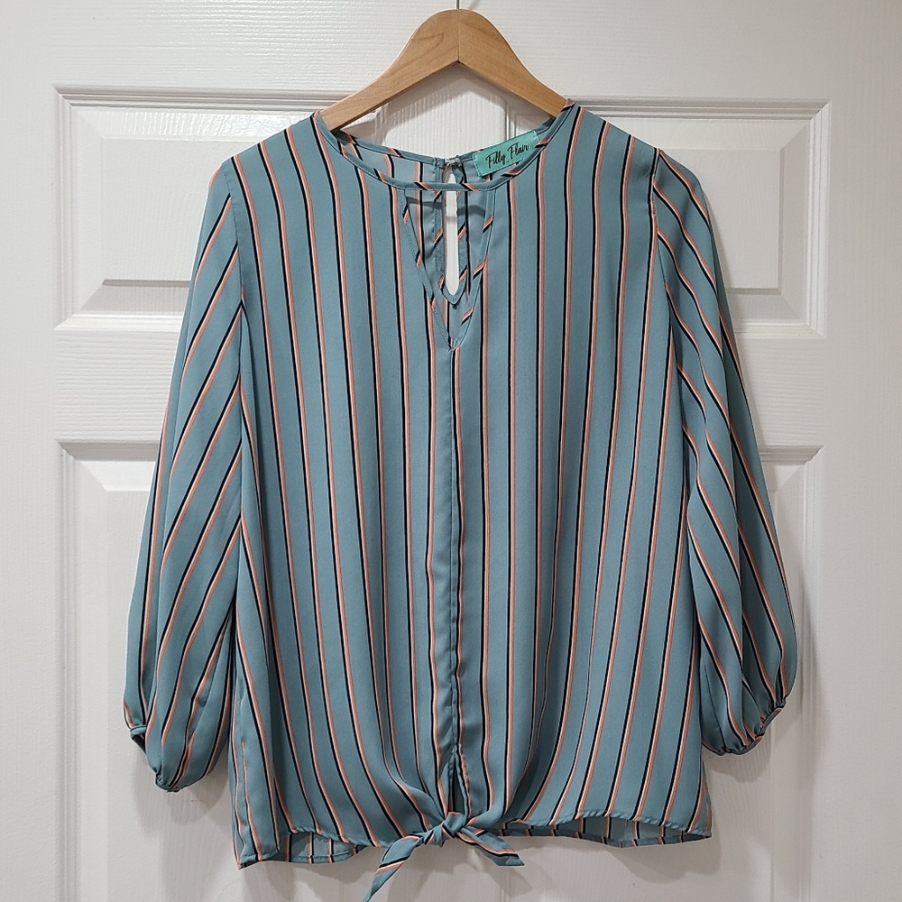 Filly Flair Stripped Blouse